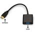 Cabo Conversor HDMI Macho para VGA Fmea (Com udio) -  Preto