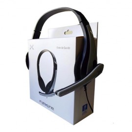 Headset Basico C/Fone Ouvidos PT/PR H.01.PT - Injex Pen